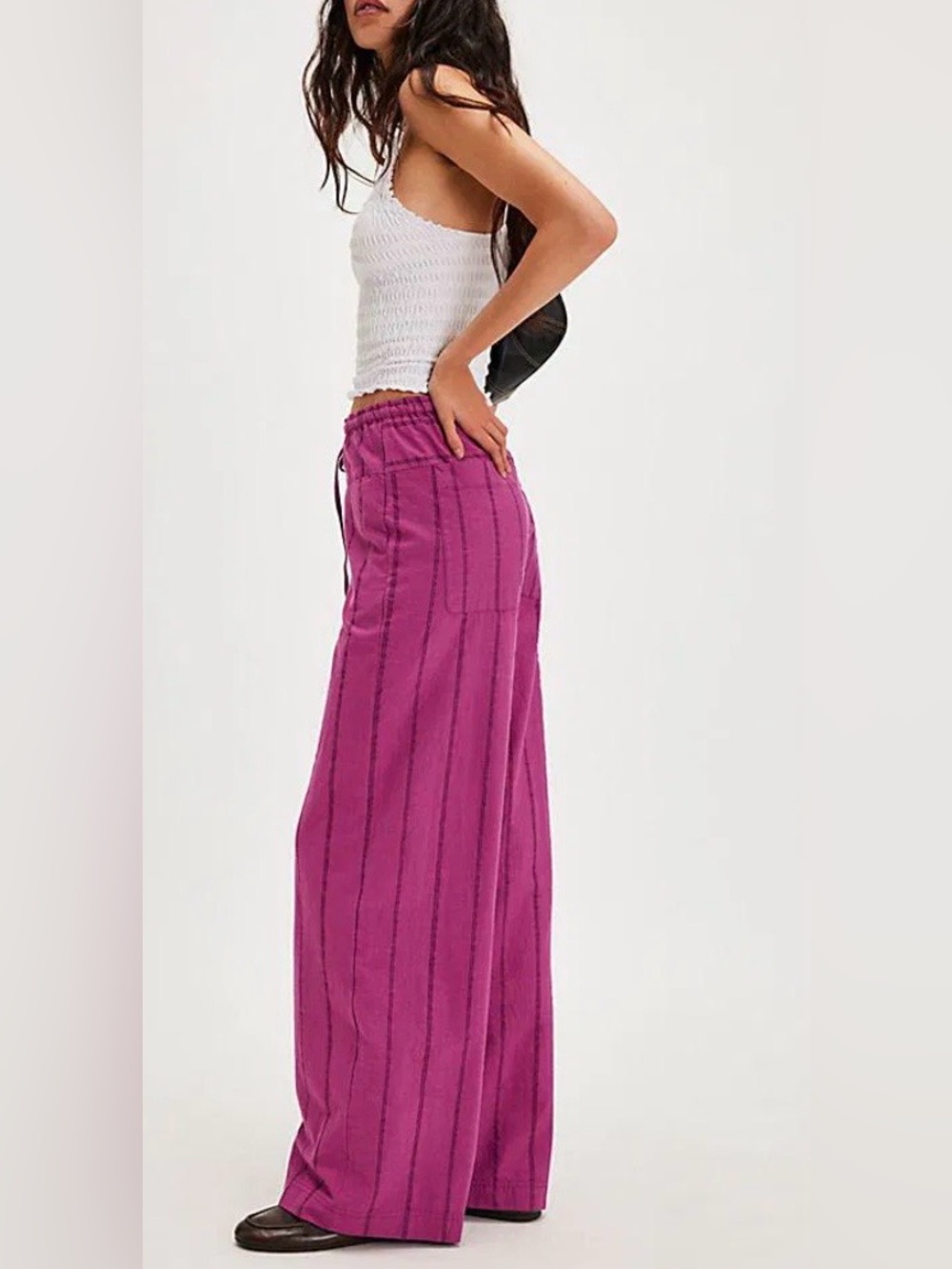 Free People Hudson Canyon Striped Pants